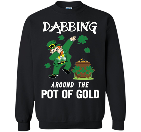 Dabbing Leprechaun Saint Patricks Day T-Shirt for Boys Girls