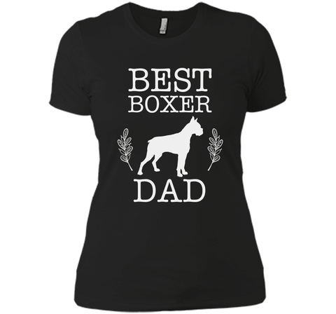 Best Boxer Dad Shirt Father's Day Gift for Dog Lover