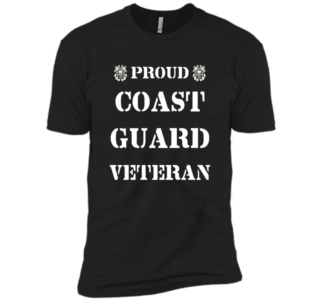 Proud Coast Guard Veteran Military Soldier T-shirt cool shirt