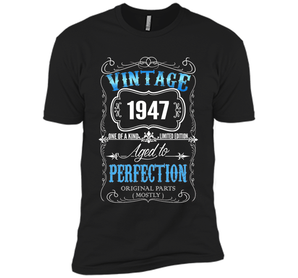 Vintage born in 1947 tshirt 70 Years old birthday