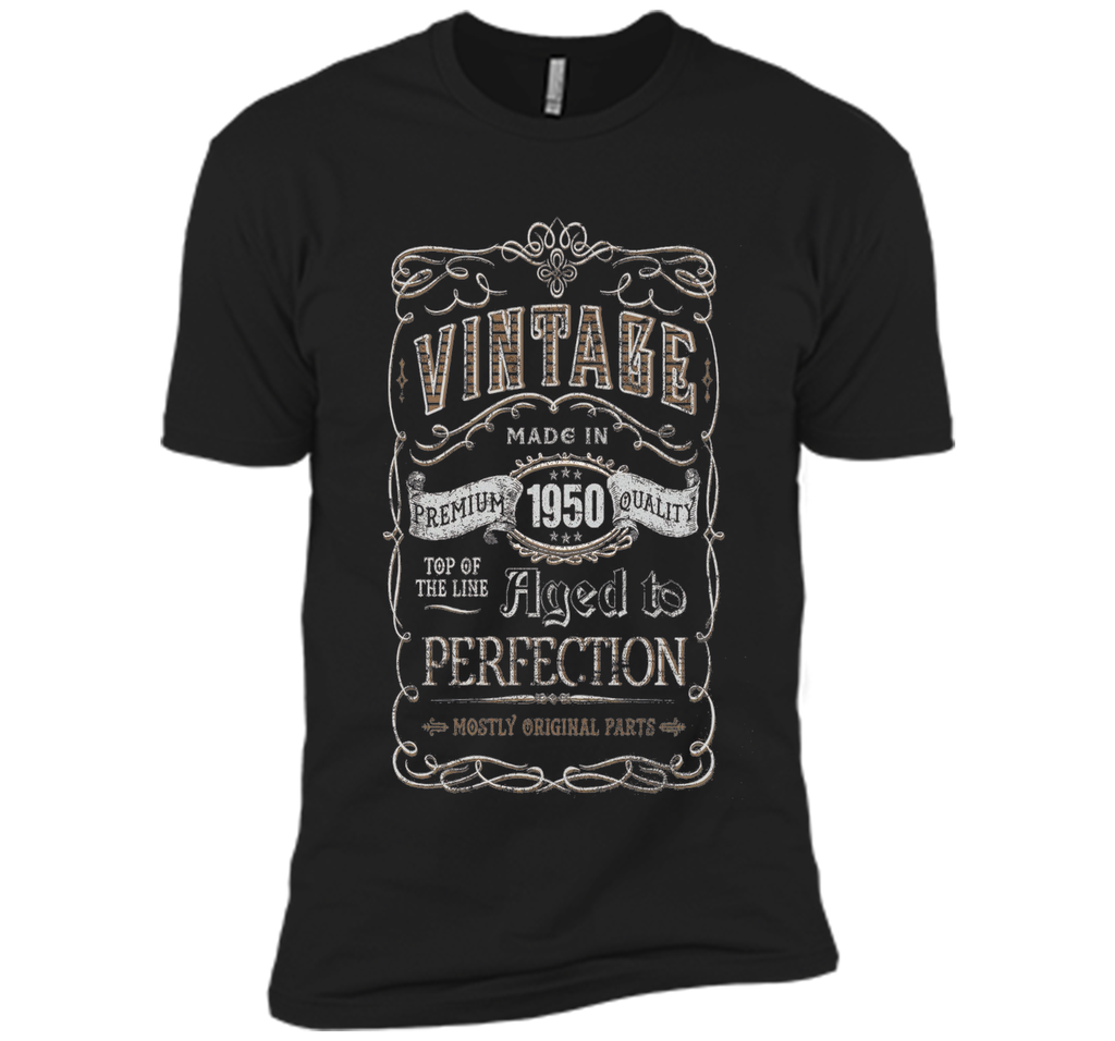 Men's Vintage Made In 1950 - 66th Birthday Gift T-Shirt