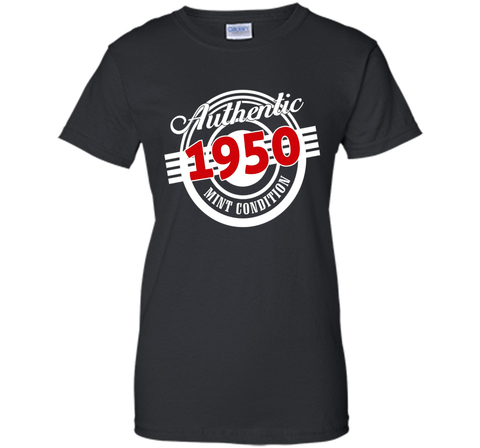 Authentic 1950 Mint Condition. T-shirt For 66th Birthday.