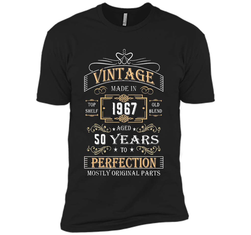 Vintage Age 50 Years 1967 Perfect 50th Birthday Gift T-Shirt