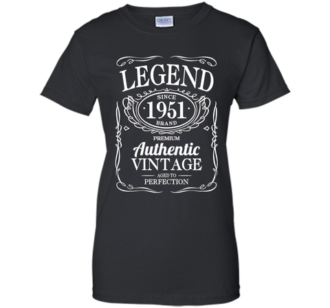 65th Birthday Gift T-Shirt Legend Since 1951 Premium Vintage