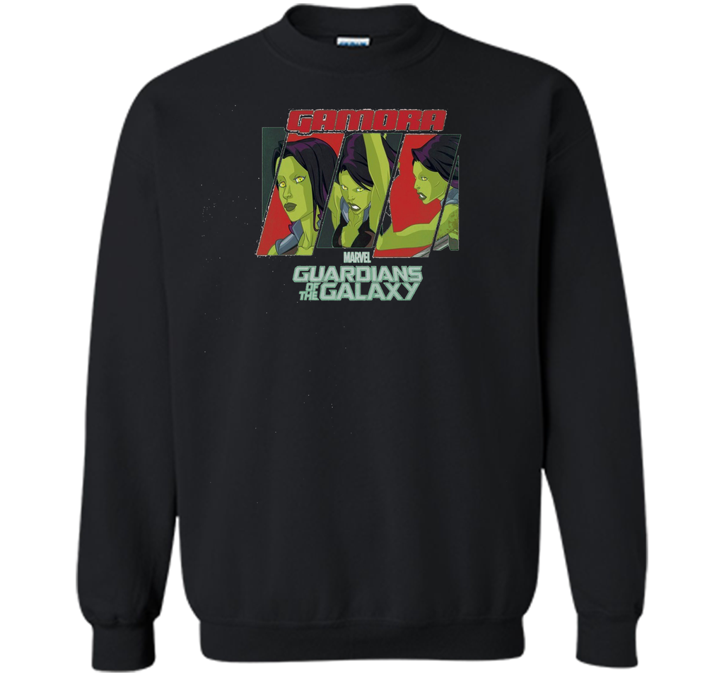 Marvel Gamora Guardians of the Galaxy Panels Graphic T-Shirt