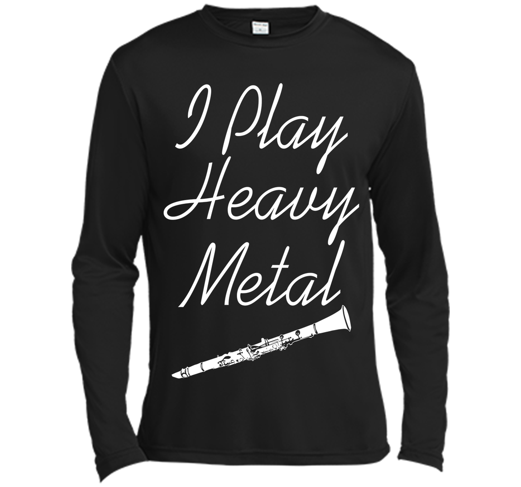 I Play Heavy Metal Funny Clarinet T-shirt T-Shirt