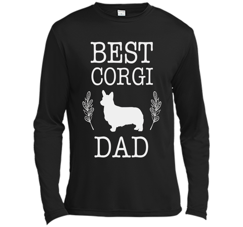 Best Corgi Dad Shirt Funny Father's Day Gift Dog Lover Corgi