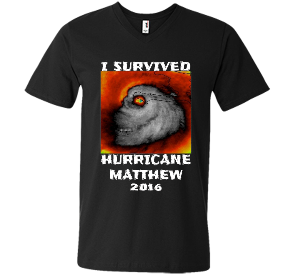 Hurricane Matthew T Shirt I Survived Hurricane Matthew 2016