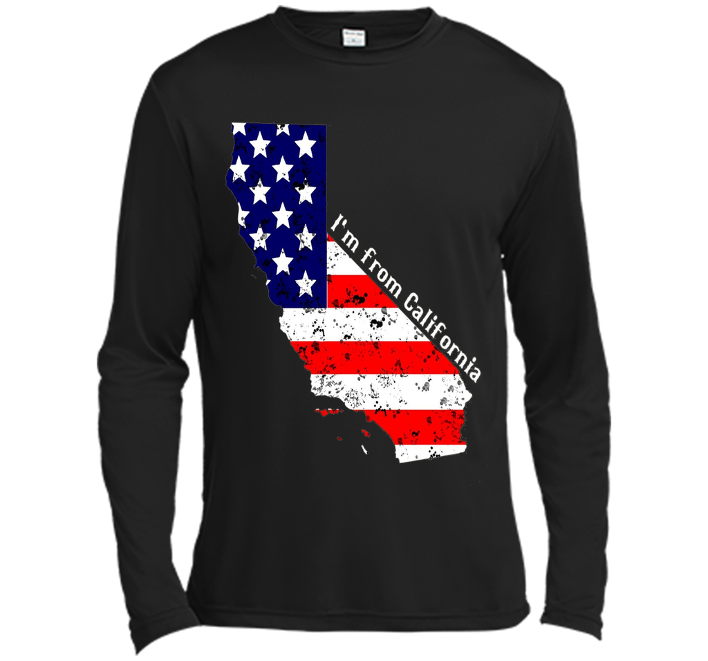 Proud of California-US flag Independence day Tshirt