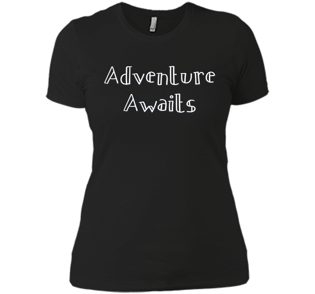 Adventure Awaits Motivational Hiking T Shirt