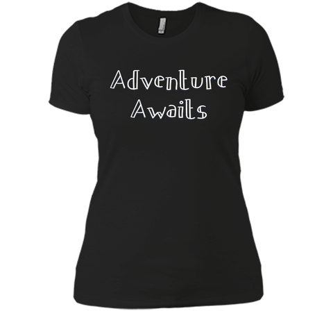 Adventure Awaits Motivational Hiking T Shirt