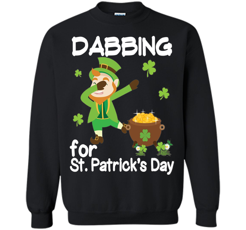 Leprechaun Dab Dabbing for St Patrick Day Pot of Gold Tshirt