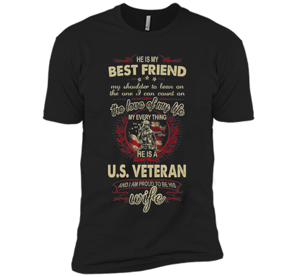 He is a U.S. Veteran And I'm proud to be his Wife