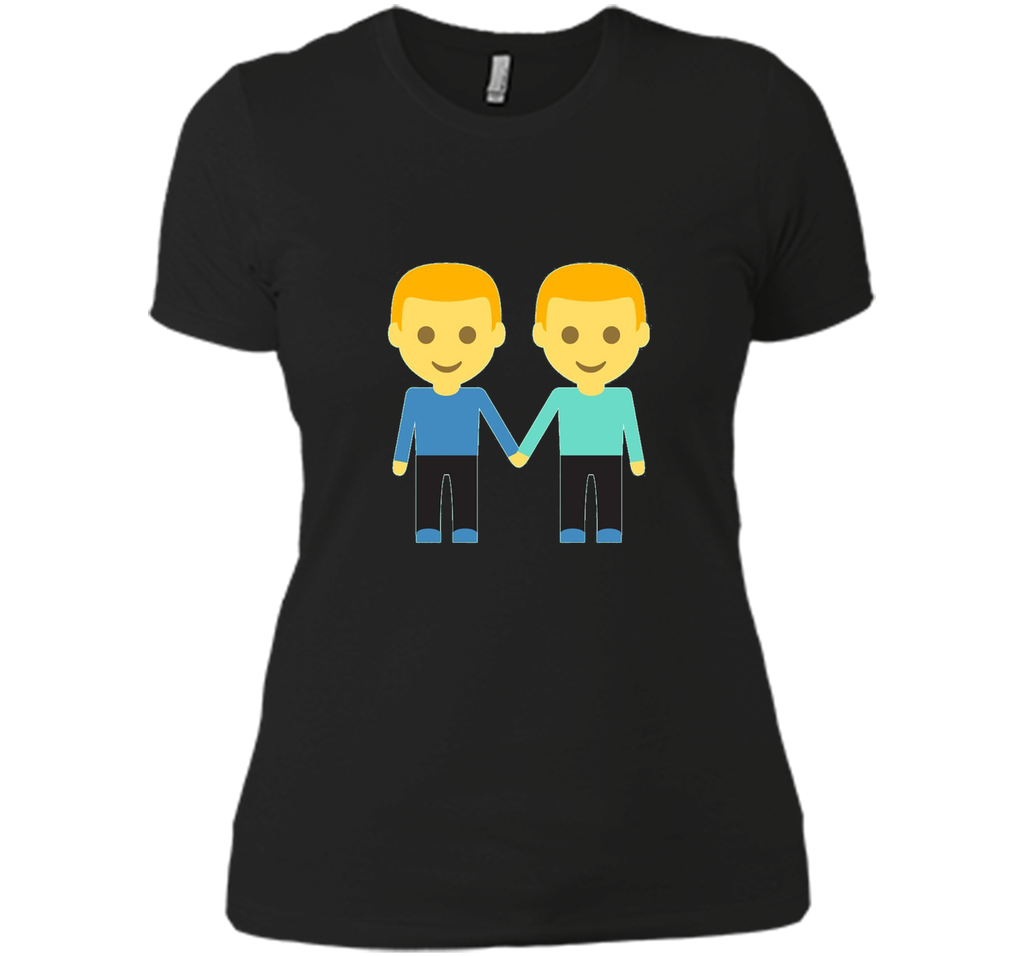 Gay Pride Emoji Mens T-Shirt Homosexual LGBT Transgender