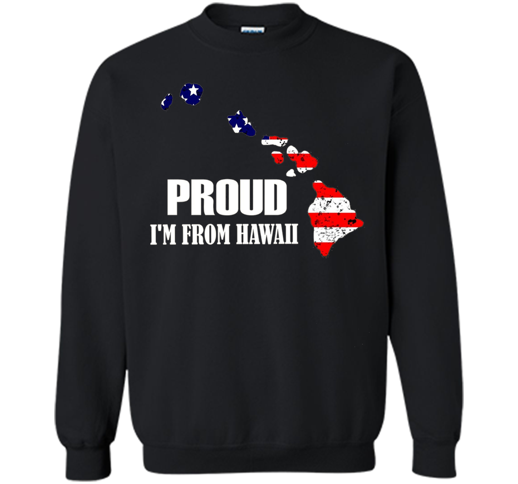 Proud of Hawaii-US flag Independence day Tshirt