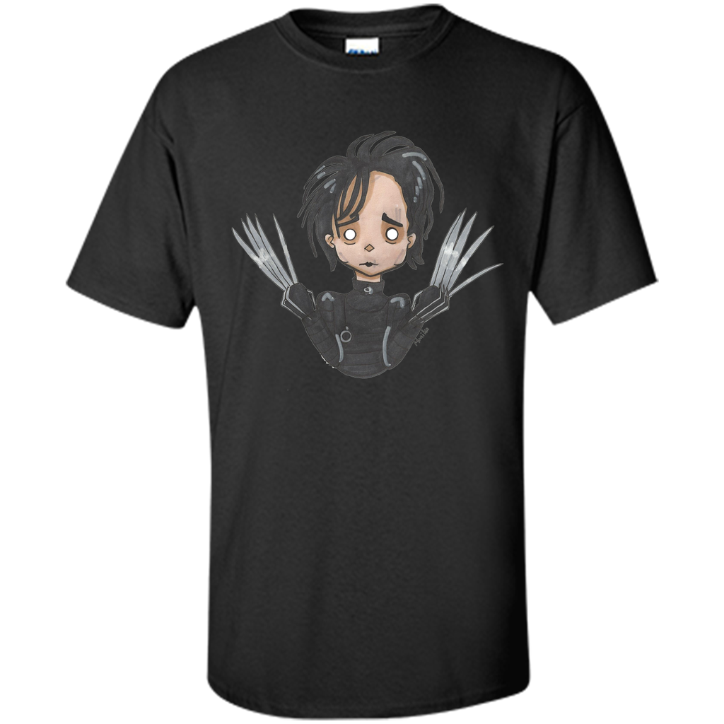 Edward Scissorhands-Cartoon graphic T-Shirt