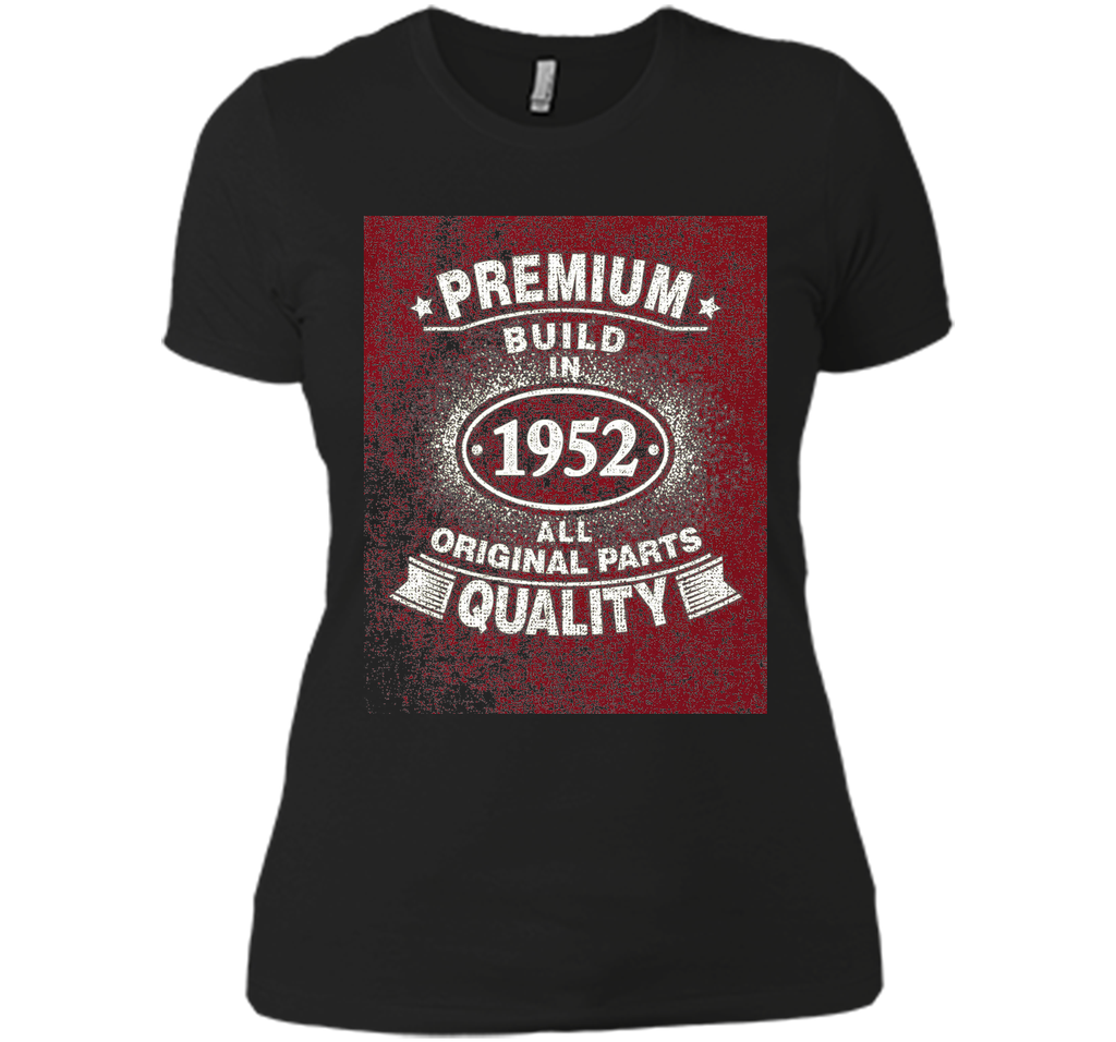 64 Years Old Build In 1952 Birthday Distressed Gift T-Shirt