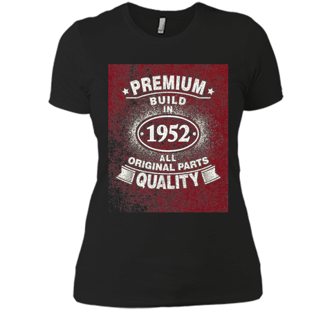 64 Years Old Build In 1952 Birthday Distressed Gift T-Shirt