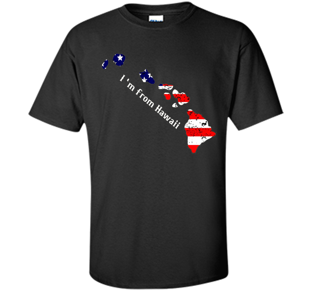Proud of Hawaii USA flag Independence day Tshirt
