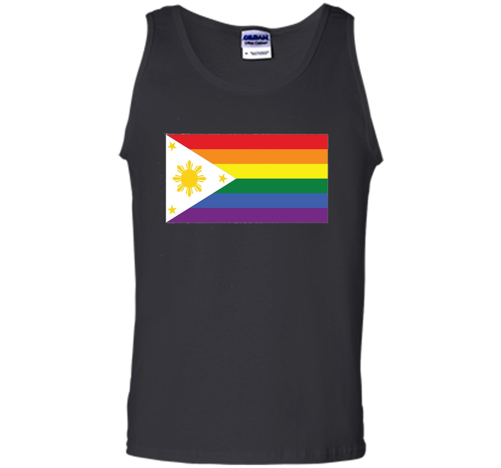 LGBT Gay Pride Rainbow Filipino Flag T-Shirt