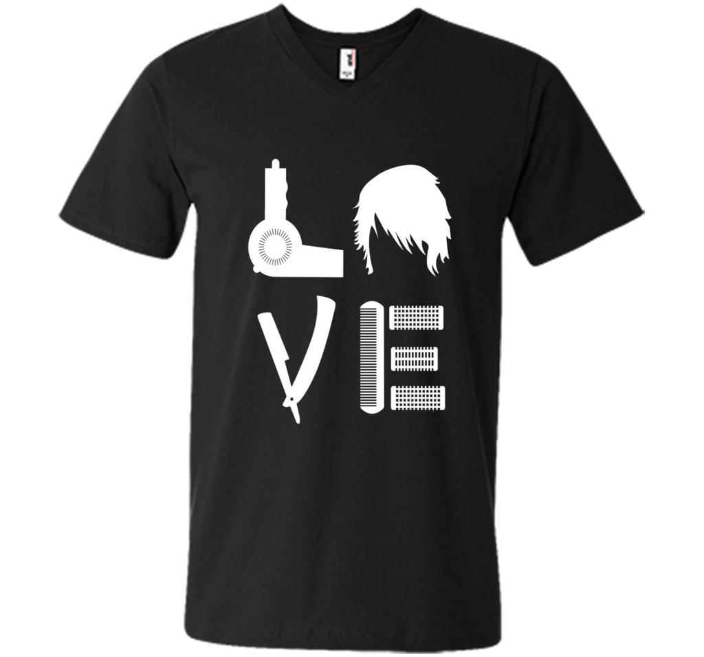 Love With Hairdressing Stuff - Hair Stylist T Shirt Gift