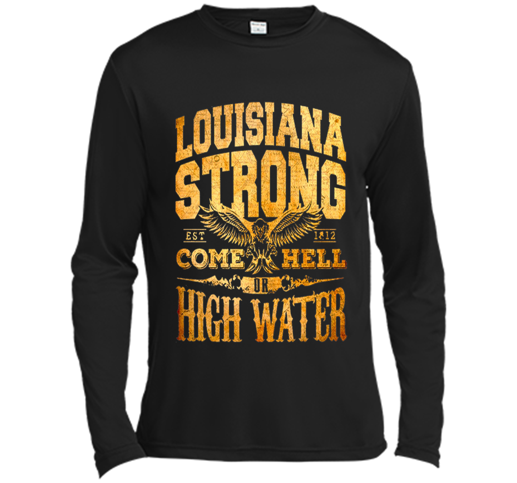 louisiana strong high water t-shirt