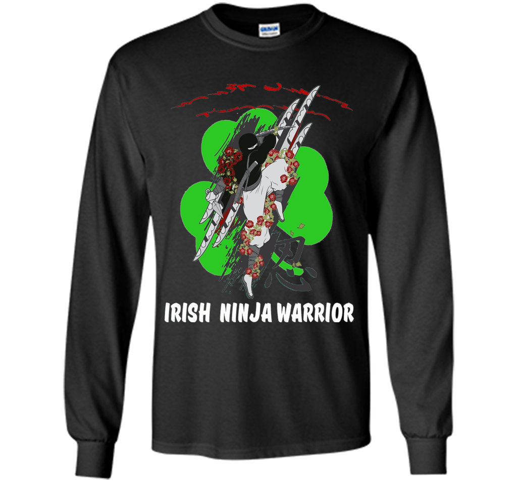 IRISH NINJA WARRIOR SAINT PATRICK'S DAY T SHIRTS