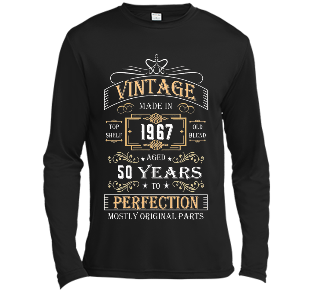 Vintage Age 50 Years 1967 Perfect 50th Birthday Gift T-Shirt