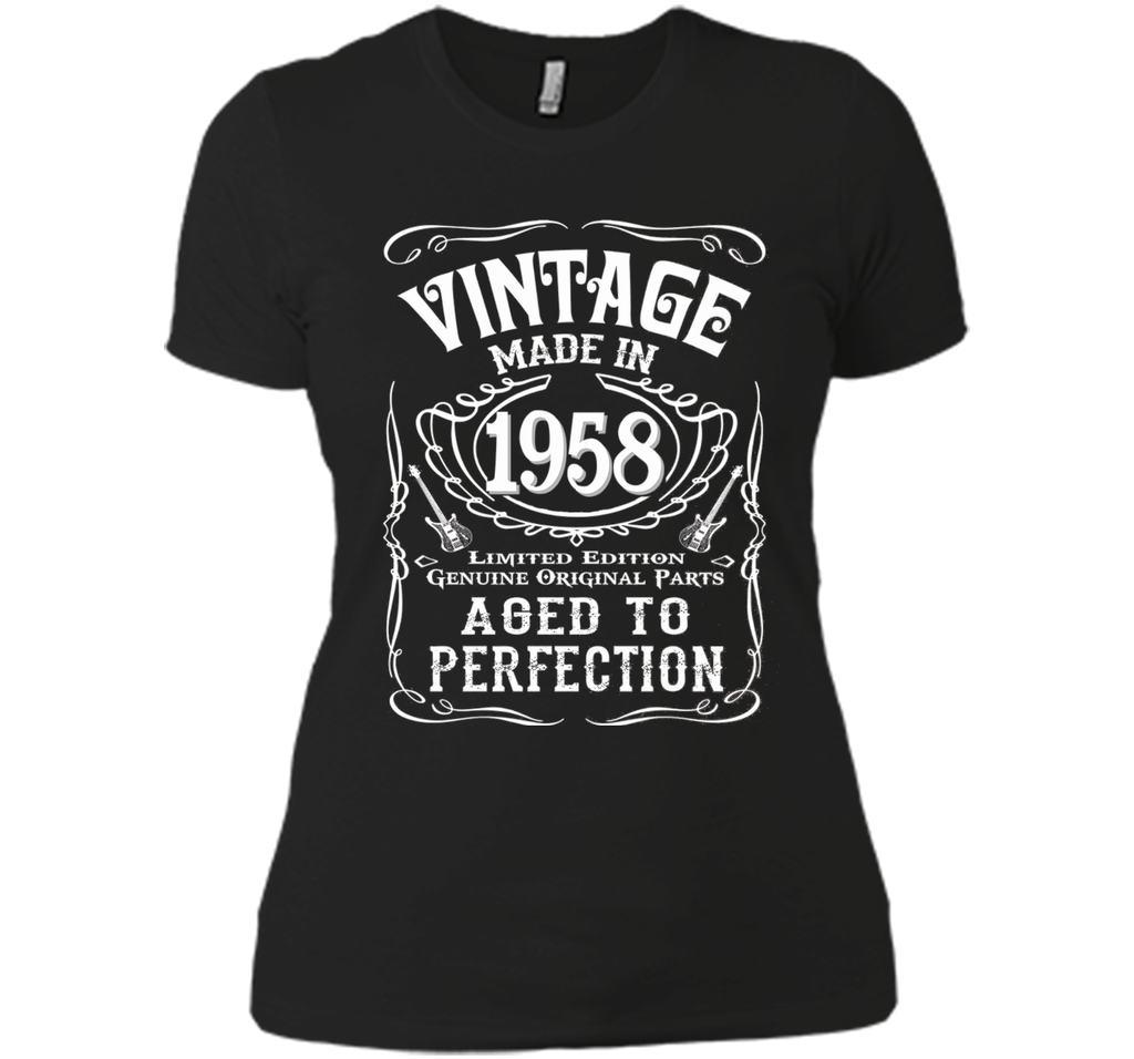 Vintage Made In 1958 Birthday Gift Idea T Shirt