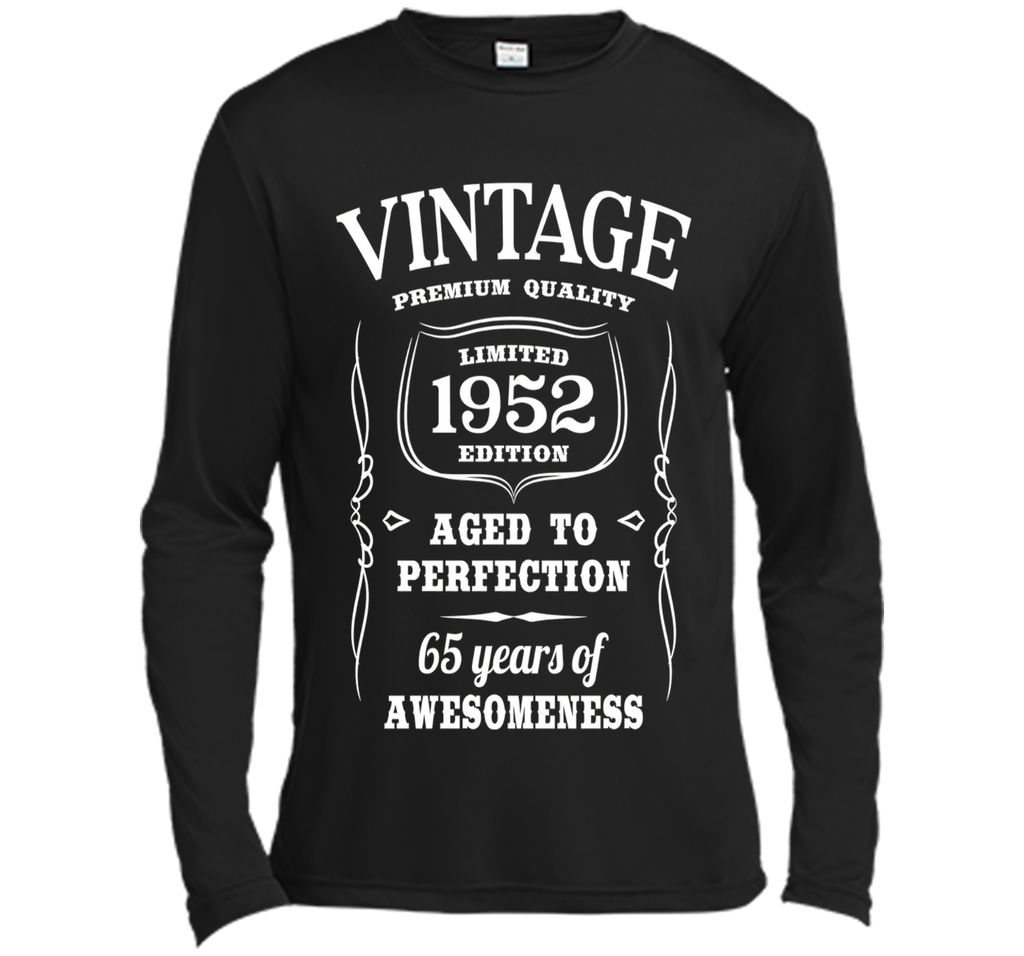 65th Birthday Gift T-Shirt Limited 1952 Edition