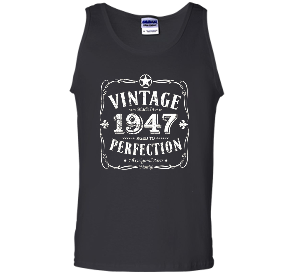 Vintage Made In 1947 Birthday Gift Idea T Shirt