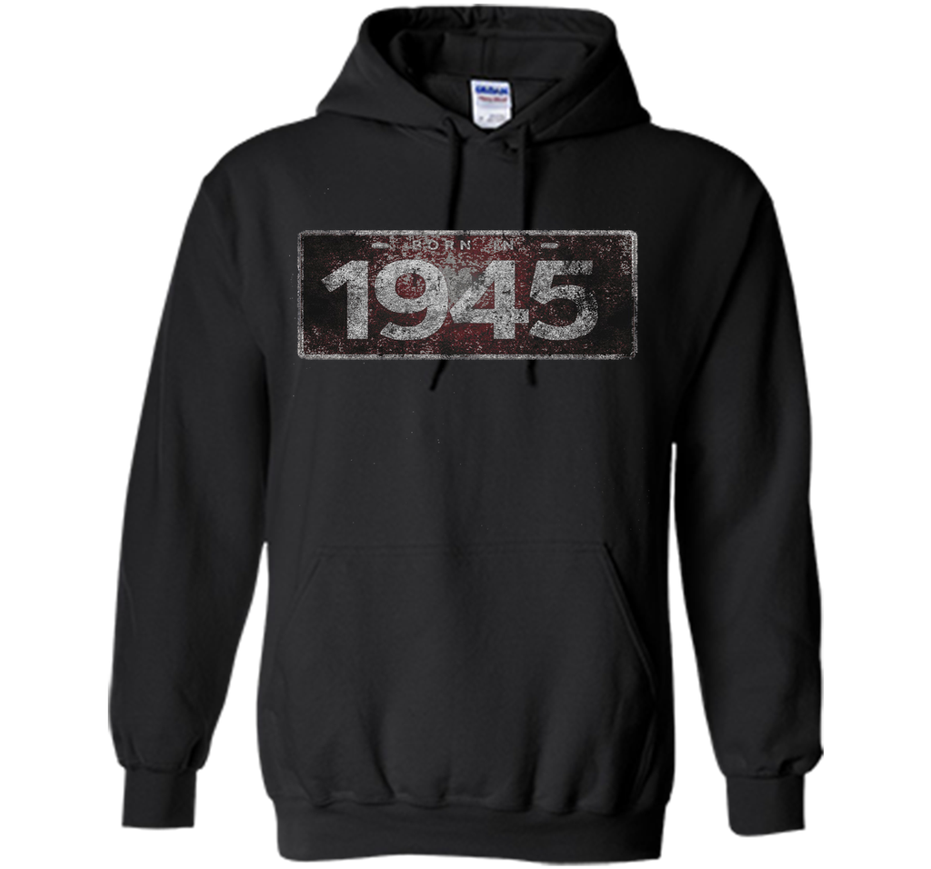 Men's 1945 License Plate 71st Birthday 71 Years Old Funny T-Shirt