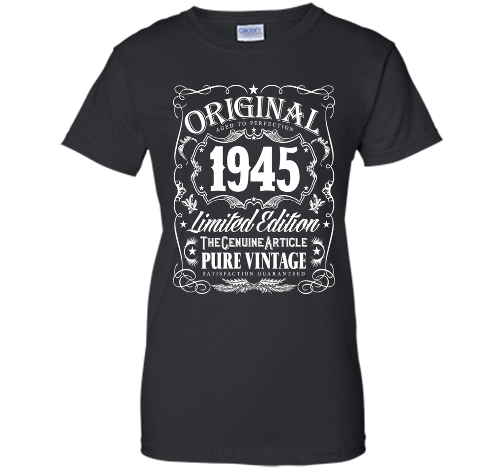 Original 1945 Aged To Perfection 71st Birthday T-Shirt