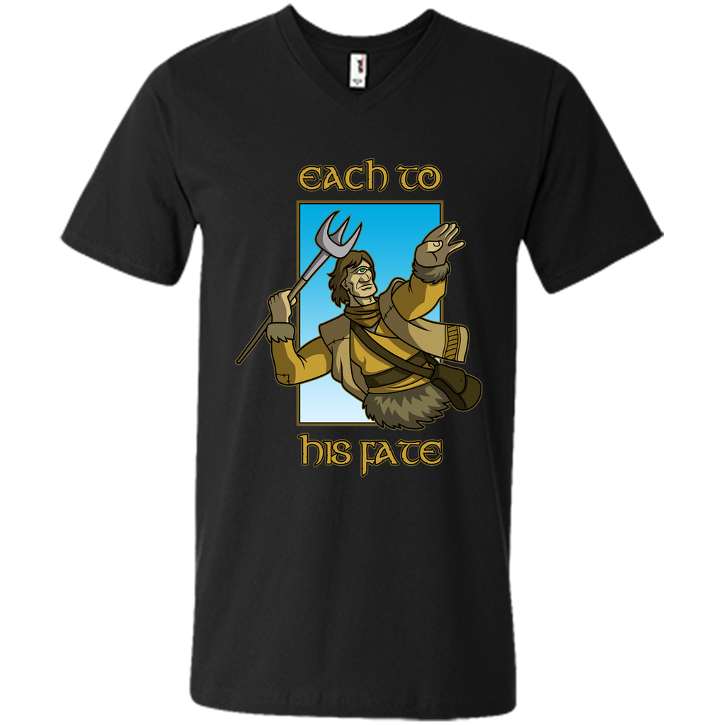 Each to His Fate-Cartoon graphic T-Shirt