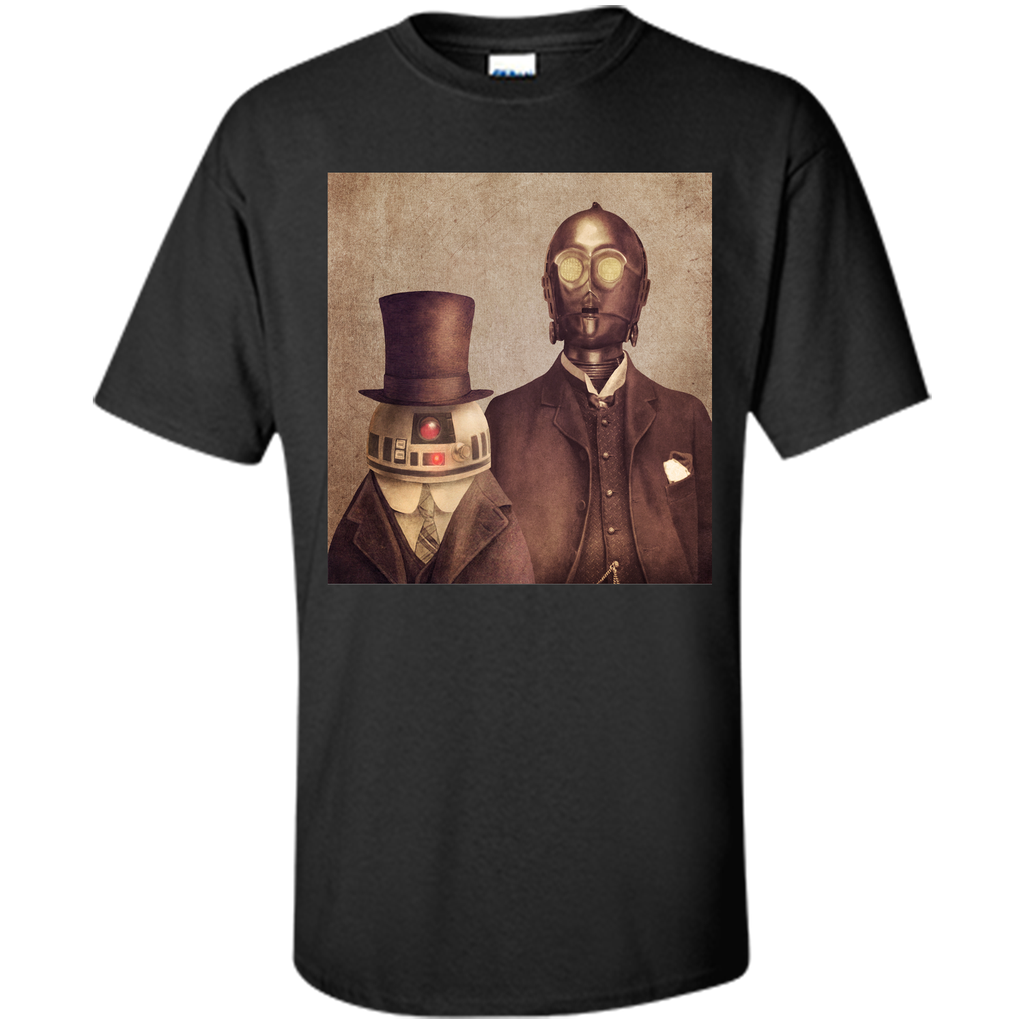 Duke R2 and Baron Von 3PO-Cartoon graphic T-Shirt