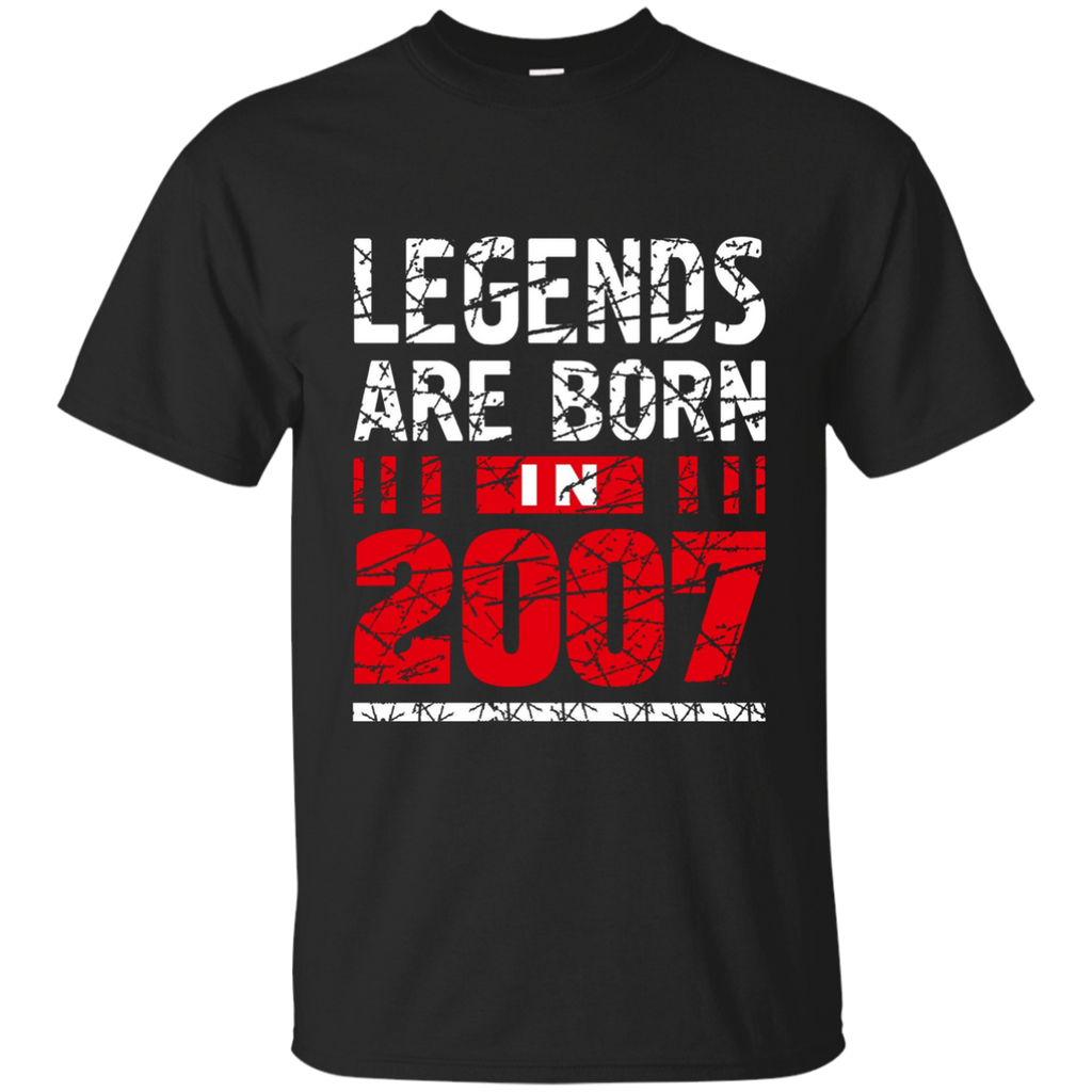 10 years old 10th Birthday B-day Gift Legends 2007 T Shirt G200 Gildan Ultra Cotton T-Shirt