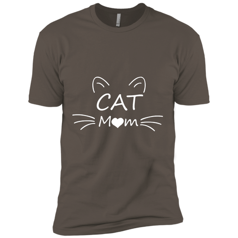 Cat Mom T- Shirt Next Level Premium Short Sleeve Tee