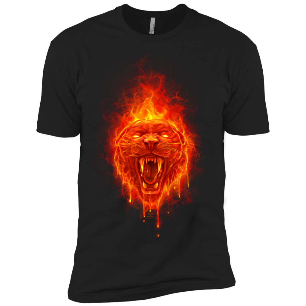 flaming cat t- T-Shirt