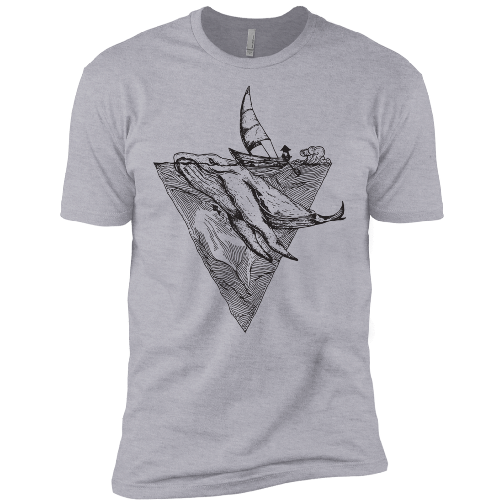fishing time black and white T-Shirt