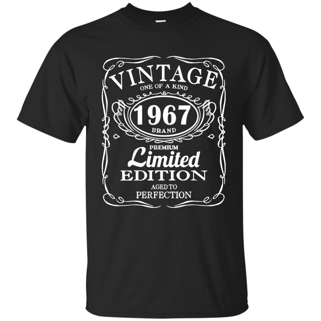 Vintage Born in 1967 50 Years Old Birthday Custom Ultra Cotton T-Shirt