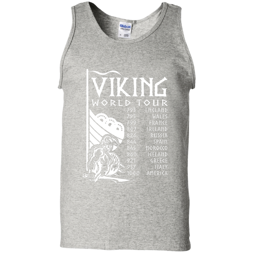 Viking World Tour T-Shirt G220 Gildan 100% Cotton Tank Top