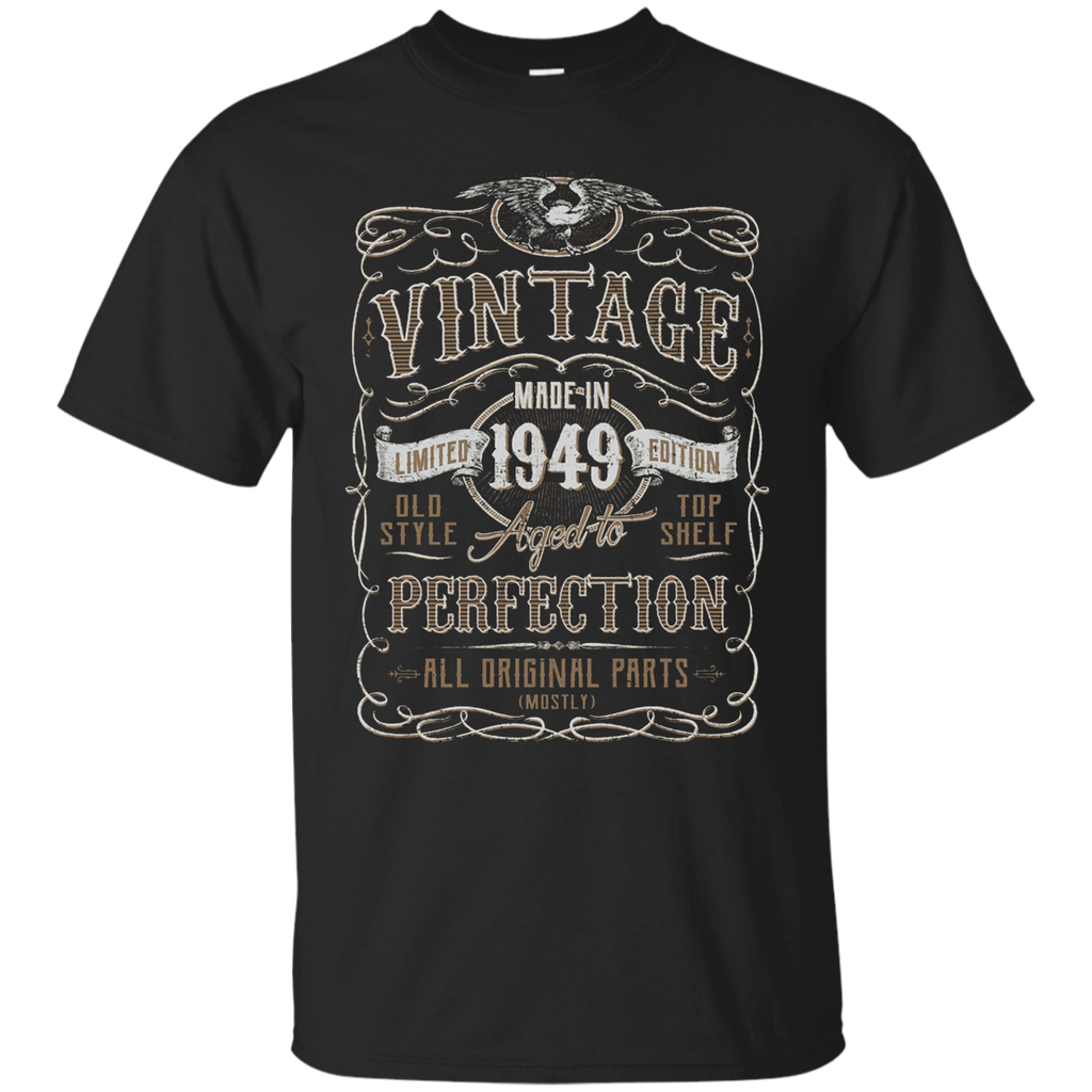 Vintage Made In 1949 Birthday Gift Idea Custom Ultra Cotton T-Shirt