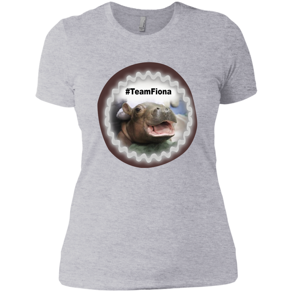 Fiona the hippo preemie baby hippo Fiona Cute Shirt NL3900 Next Level Ladies' Boyfriend T-Shirt