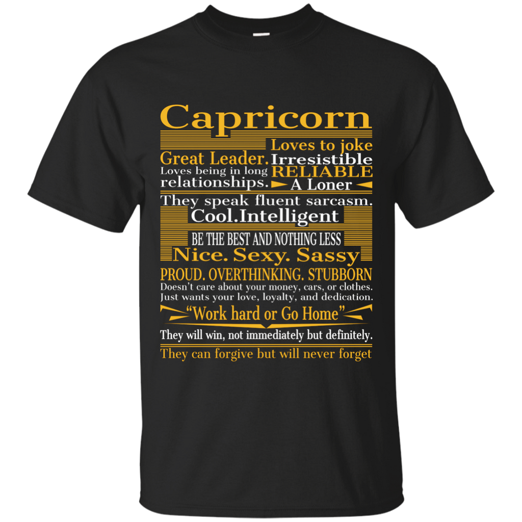 Great Capricorn T-shirt Custom Ultra Cotton T-Shirt