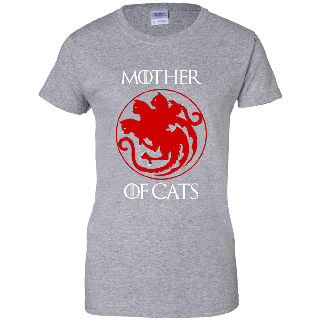 Mother of Cats t-shirt G200L Ladies' 100% Cotton T-Shirt