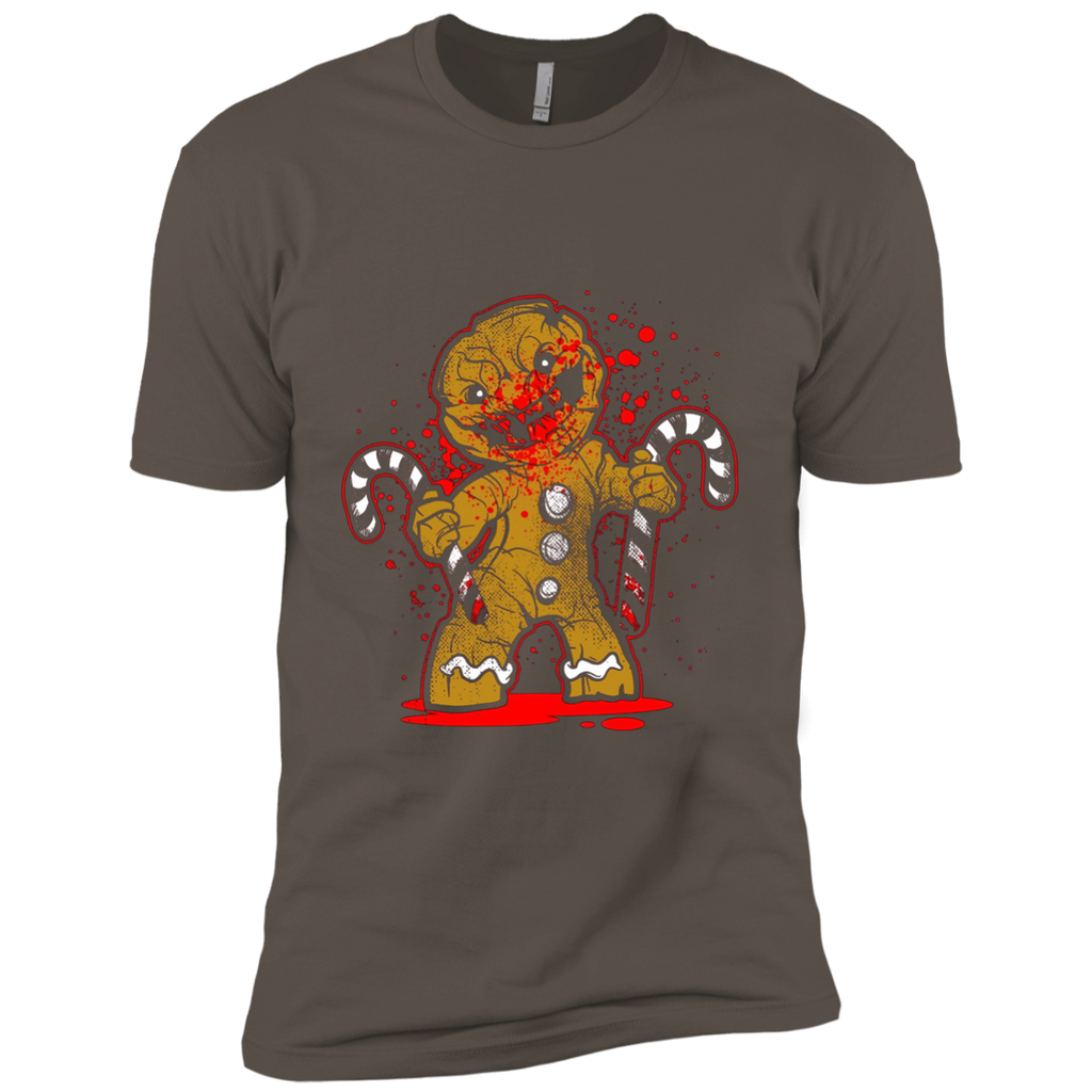 Scary Zombie Gingerbread Man Next Level Premium Short Sleeve Tee