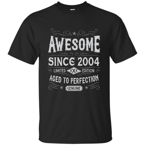 13th Birthday Gift T-Shirt Awesome Since 2004 G200 Gildan Ultra Cotton T-Shirt