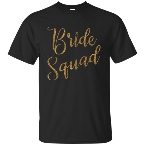Bride Squad T-Shirt Bachelorette Party Shirts Bridal Shower G200 Gildan Ultra Cotton T-Shirt