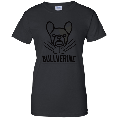 BULLVERINE T SHIRT G200L Gildan Ladies' 100% Cotton T-Shirt