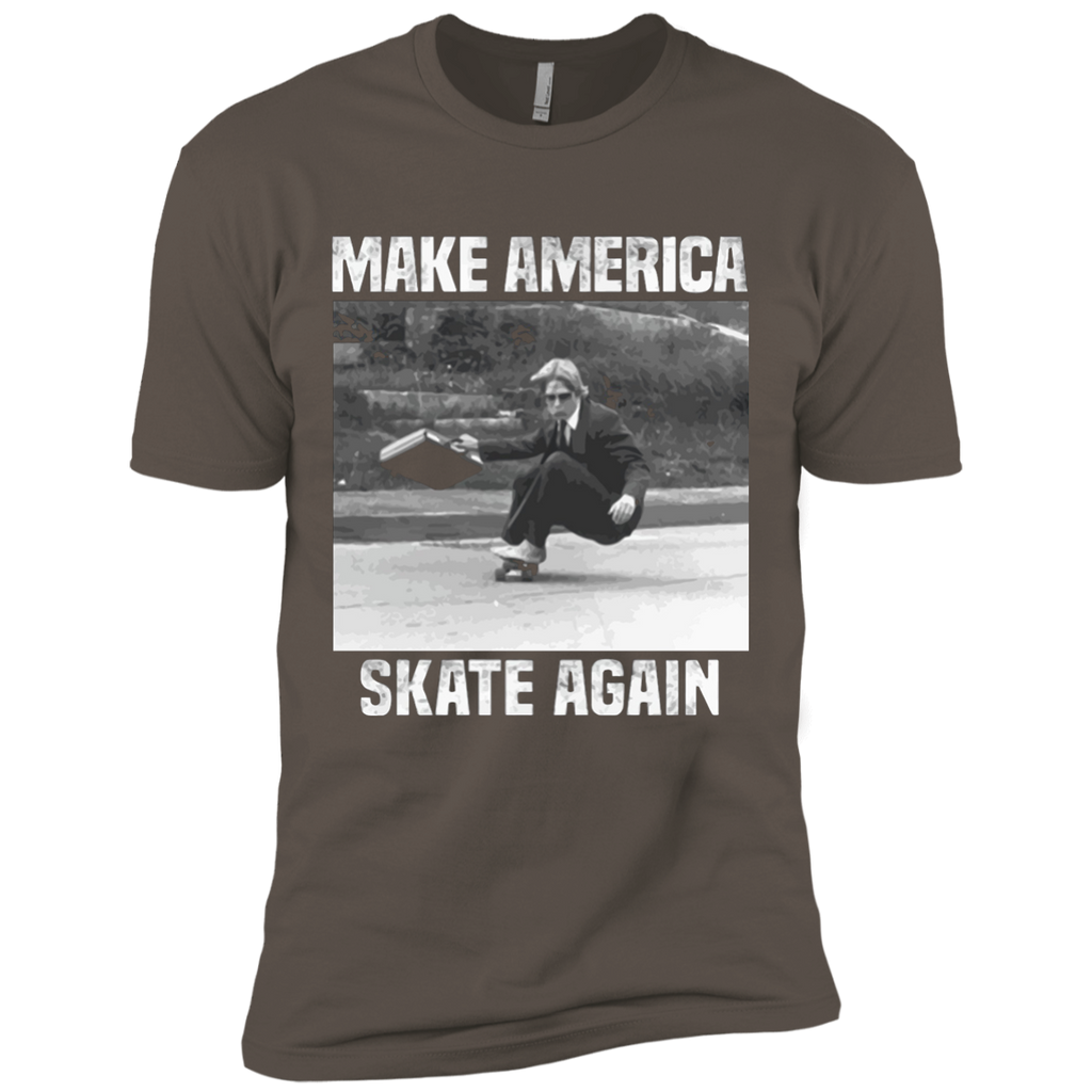 Make America Skate again Next Level Premium Short Sleeve Tee